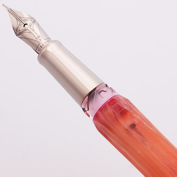 Visconti Opera Demo Carousel Fountain Pen Pink Blush, Power Filler